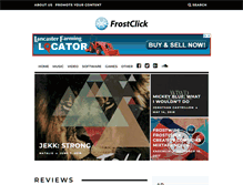 Tablet Screenshot of frostclick.com